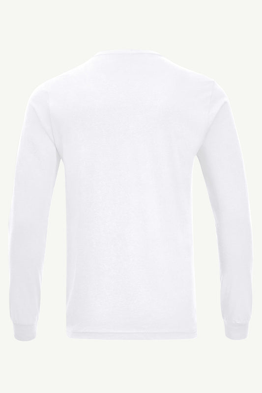 MENS MIAMI MARLINS RETRO LONG SLEEVE T SHIRT White