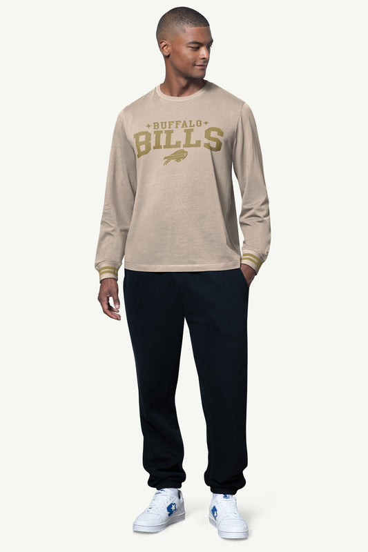 MENS BUFFALO BILLS FIELD LONG SLEEVE T SHIRT