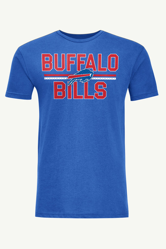 MENS BUFFALO BILLS MESH LOOK T SHIRT Royal